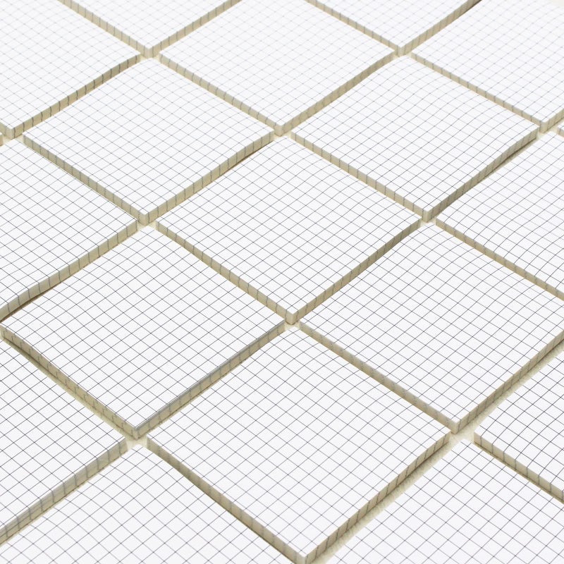 Andoca (12 Pad) Lined Grid Sticky Notes 3x3 Inch  Self-Stick Notes  Easy to Post for School  Office  Notebook  White Color Pads/Pack - Image 3